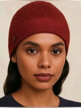 Barefoot Dreams Beanie Cozy Chic Lite Confetti Crimson Rosewood Soft Comfy Boho